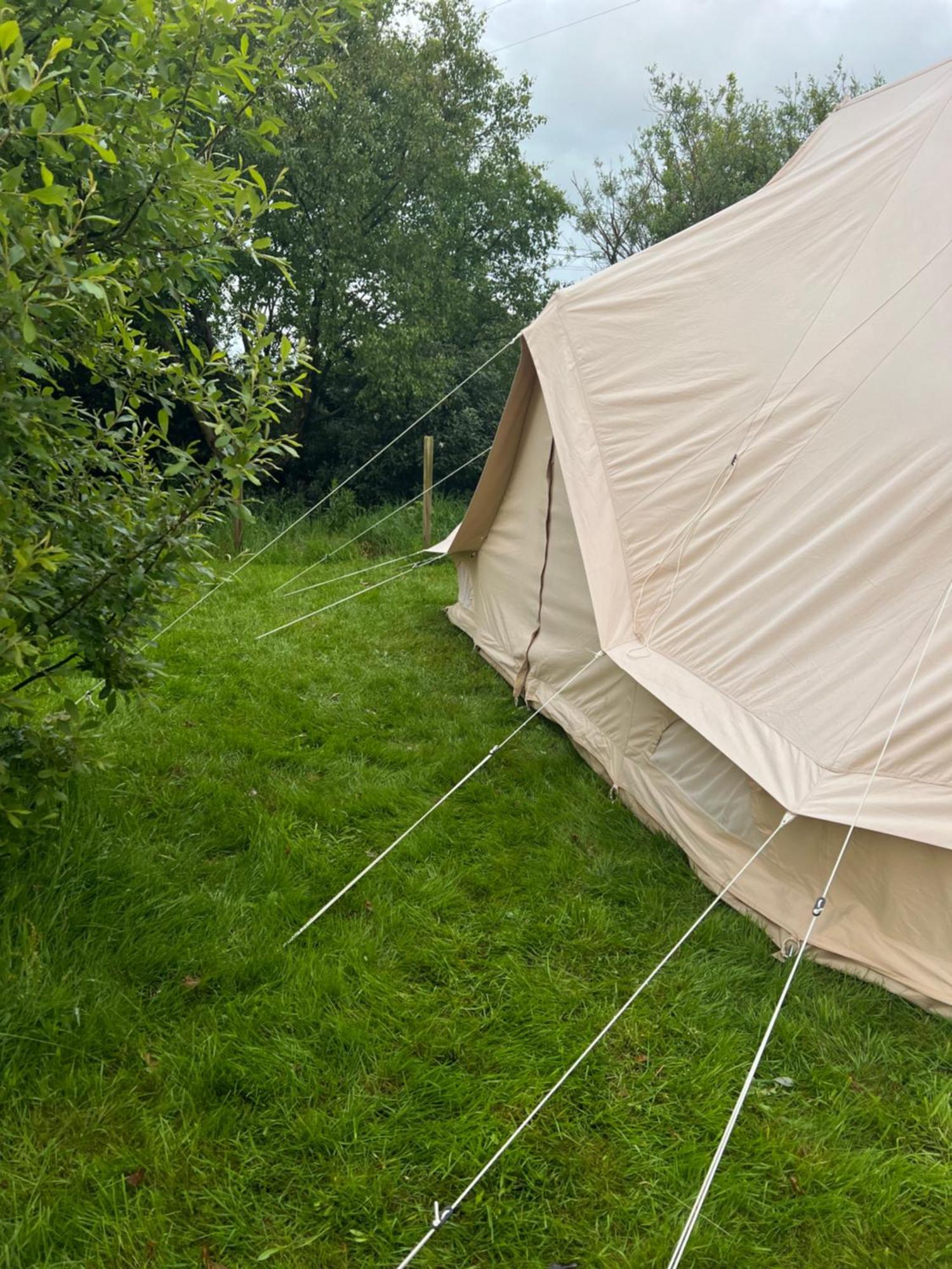 Bluebell Tent At Ballyward Croft Ardkeen Bagian luar foto
